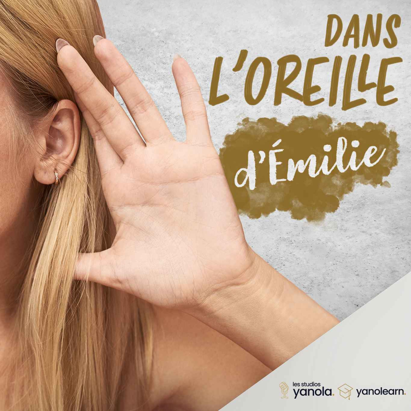 Couverture d'illustration de la chaîne podcast Dans l'Oreille d'Emilie